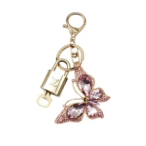 100%  Louis Vuitton Lock and Key with Unbranded Keychain, Keycharm, Bagcharm