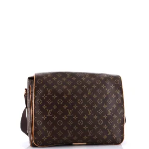 Abbesses Messenger Bag Monogram Canvas