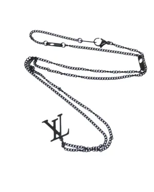 Adjustable Upside Down Metal Necklace