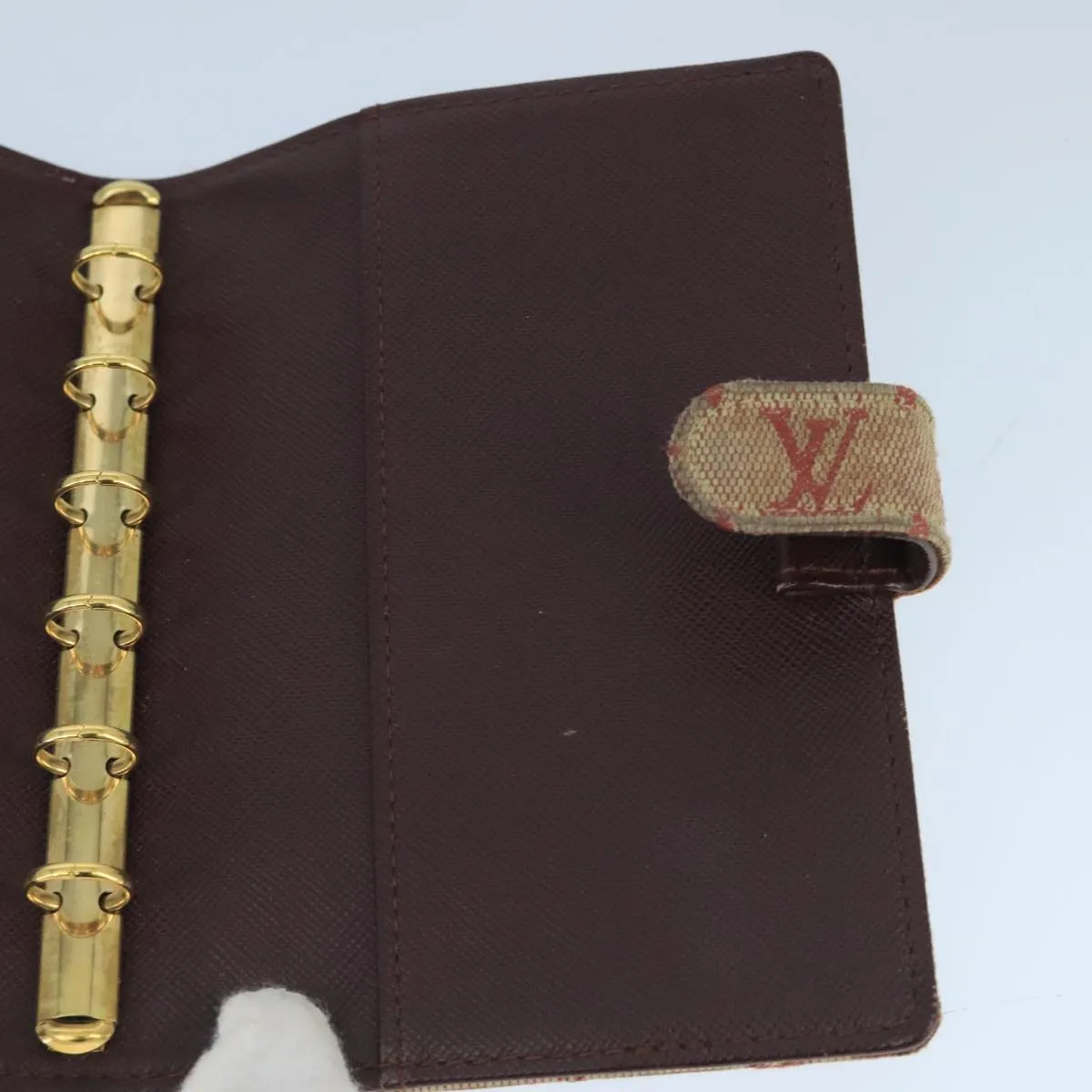 Agenda PM Monogram Red Planner