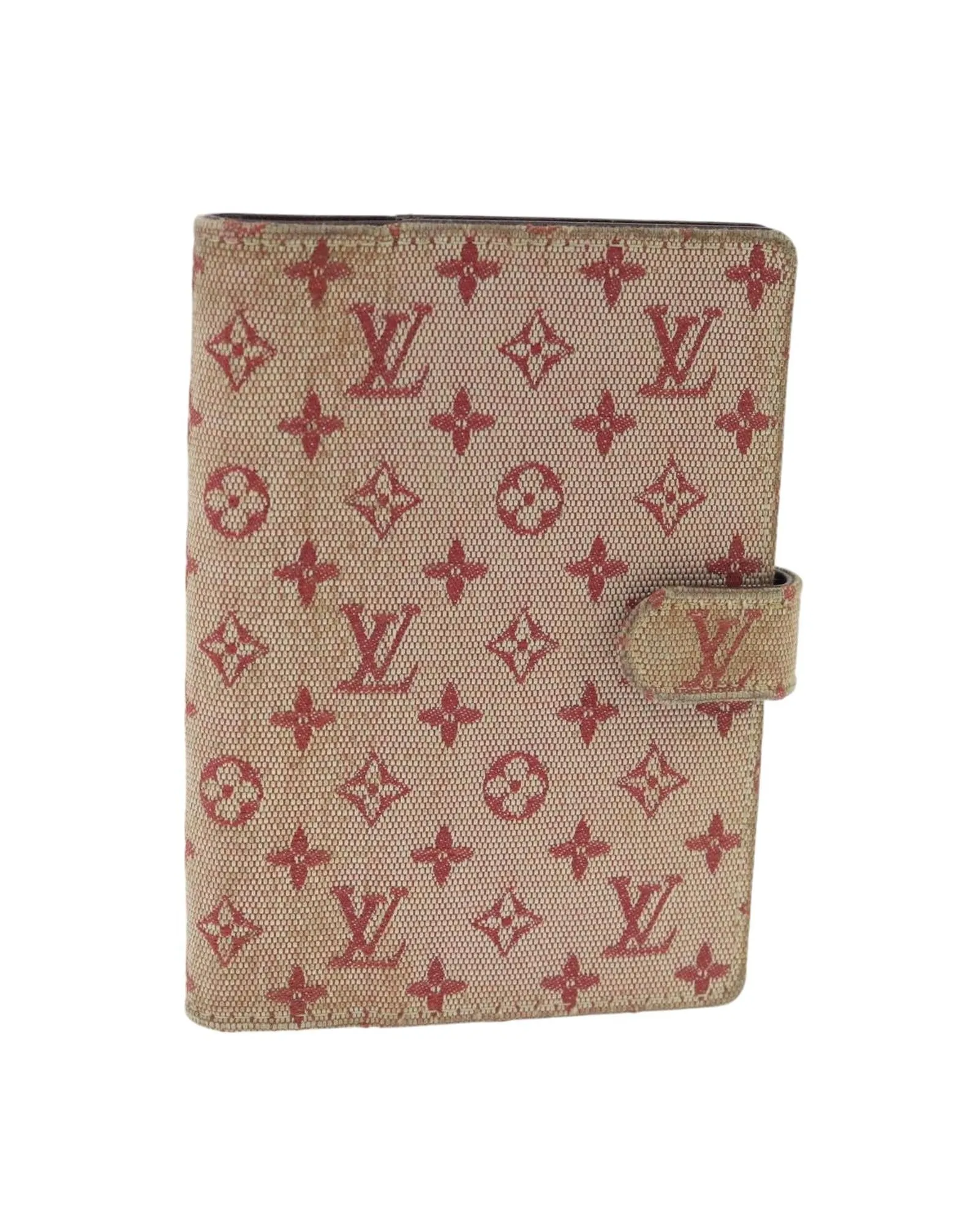 Agenda PM Monogram Red Planner