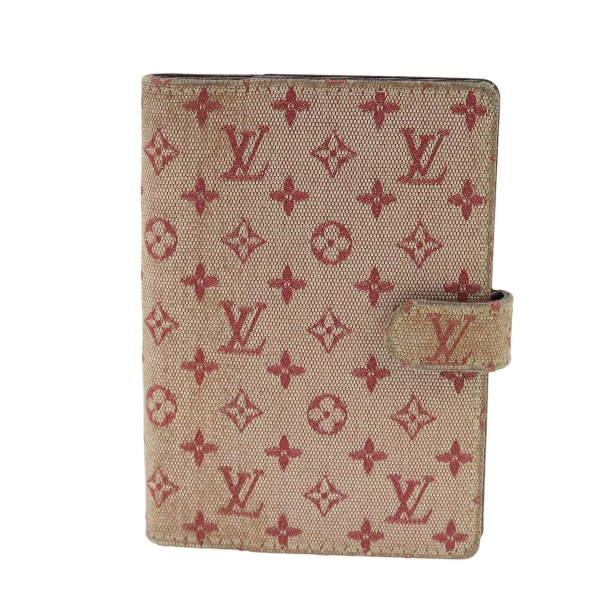 Agenda PM Monogram Red Planner