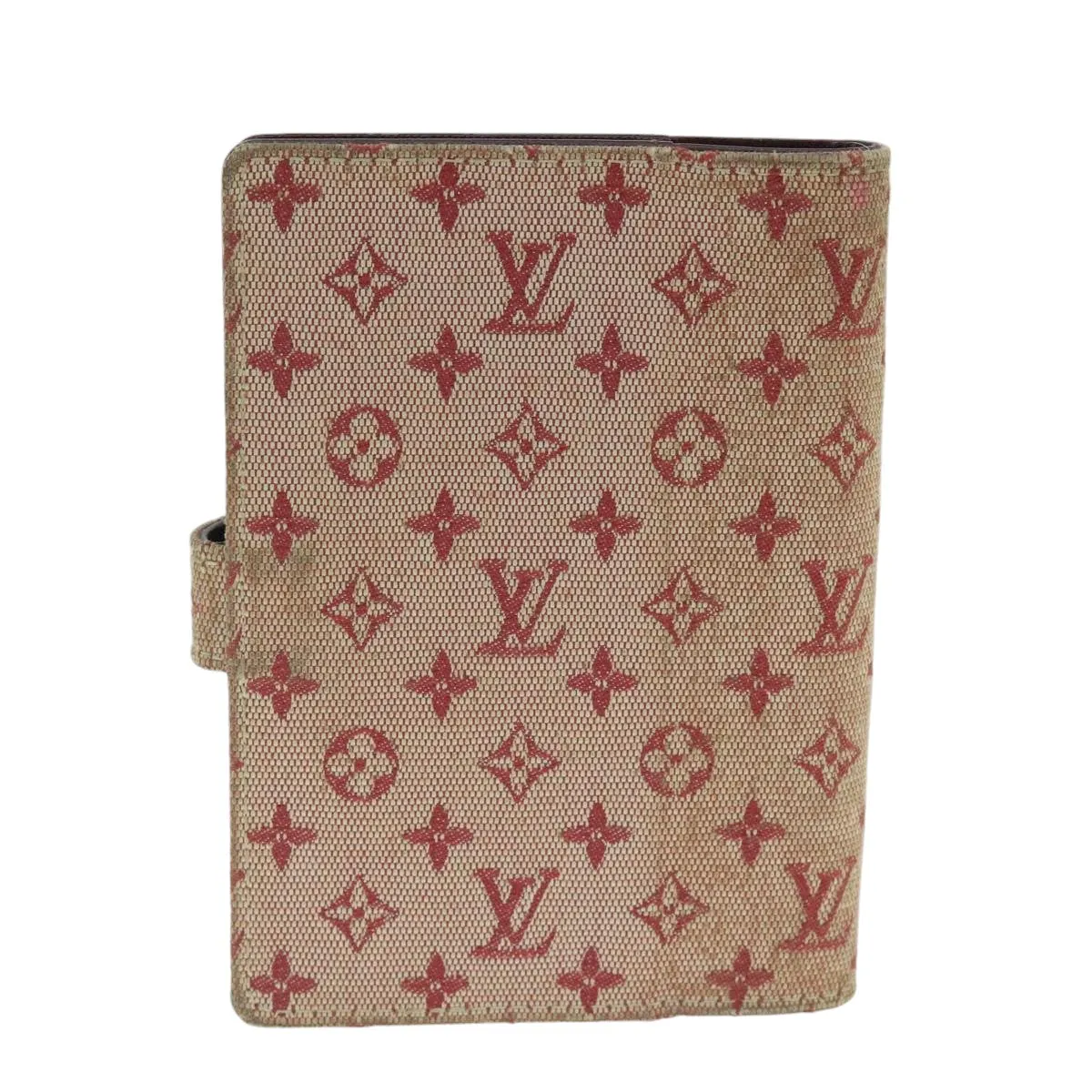 Agenda PM Monogram Red Planner
