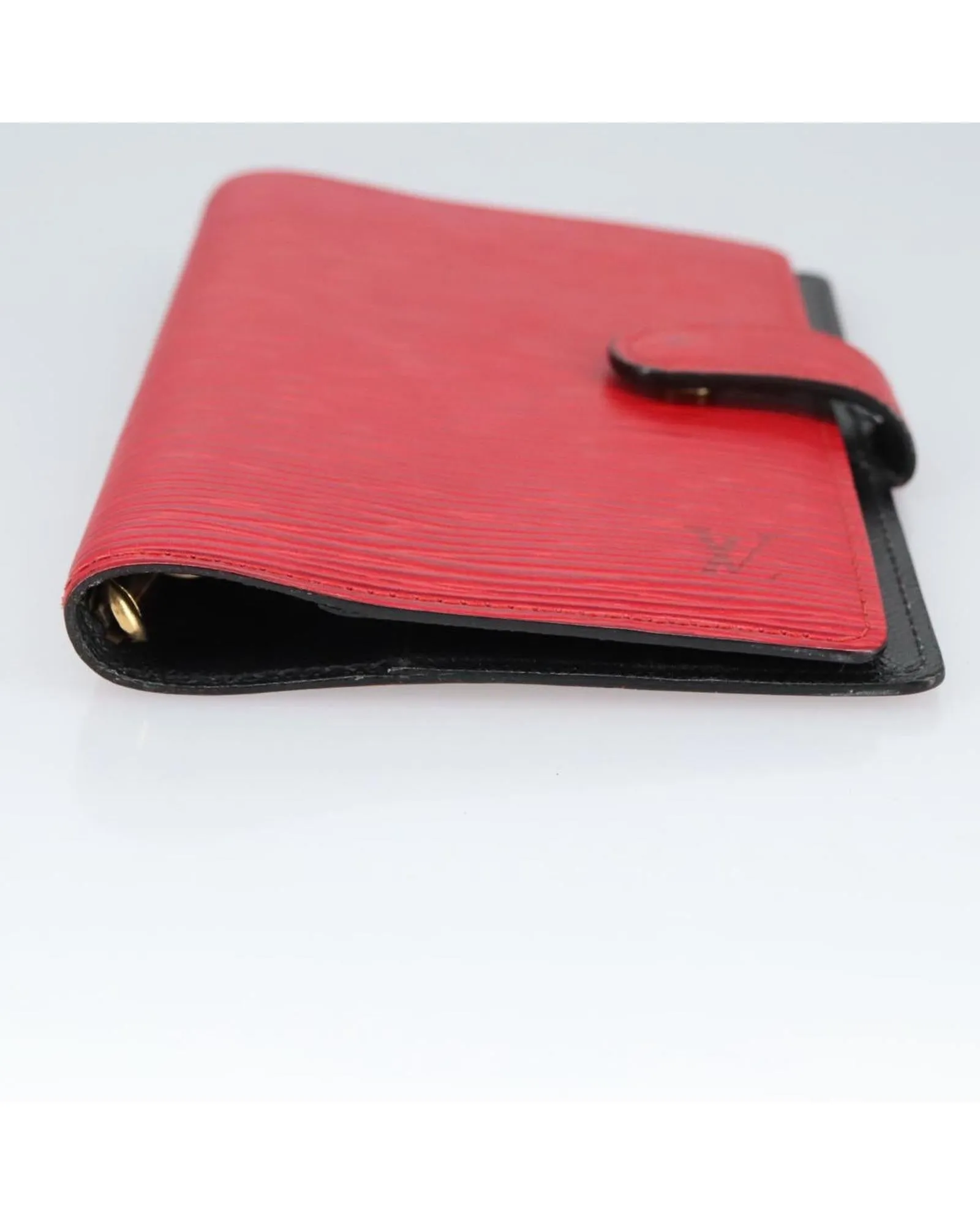 Agenda PM Red Epi Leather Planner