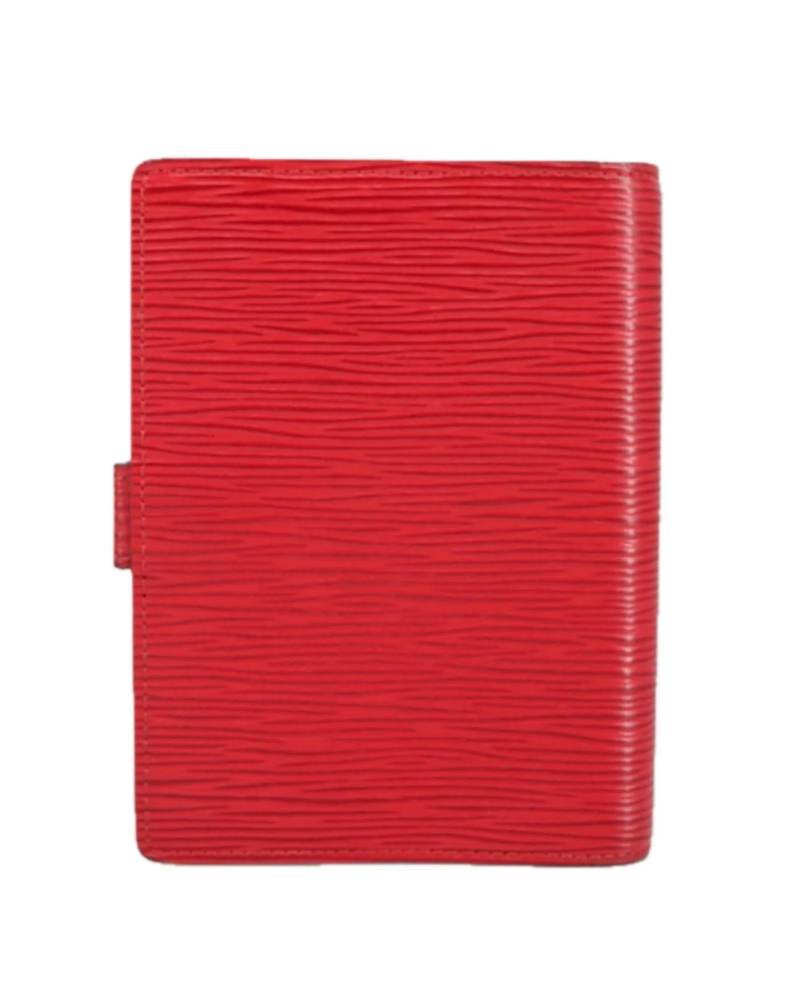 Agenda PM Red Epi Leather Planner