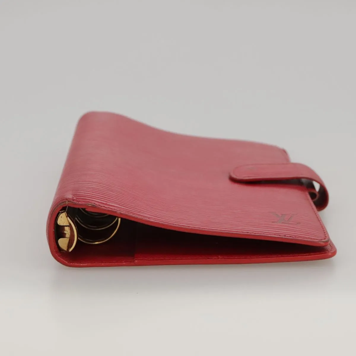 Agenda PM Red Epi Leather Wallet