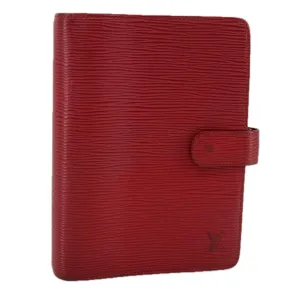 Agenda PM Red Epi Leather Wallet