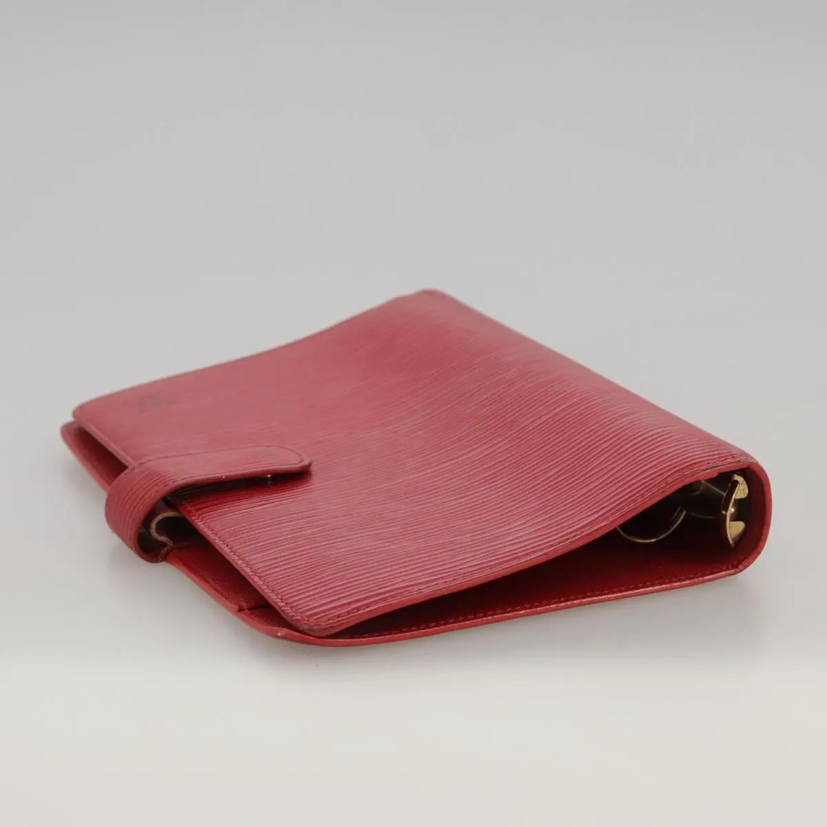 Agenda PM Red Epi Leather Wallet