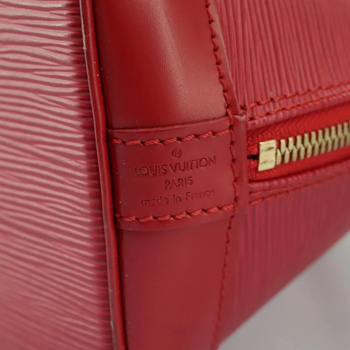 Alma BB Epi Leather Satchel