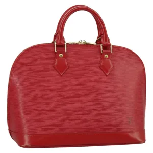 Alma BB Epi Leather Satchel