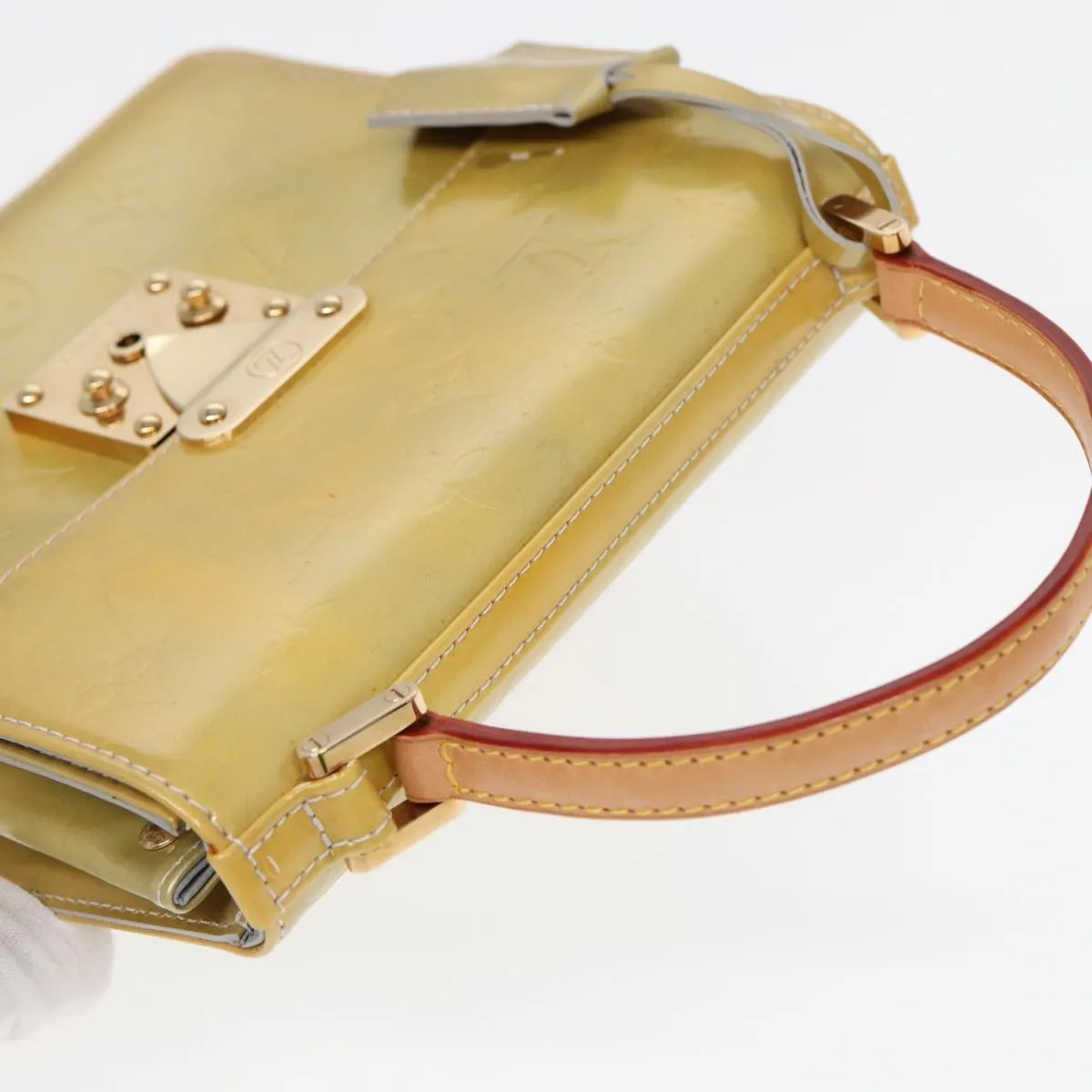 Alma BB Monogram Vernis Handbag