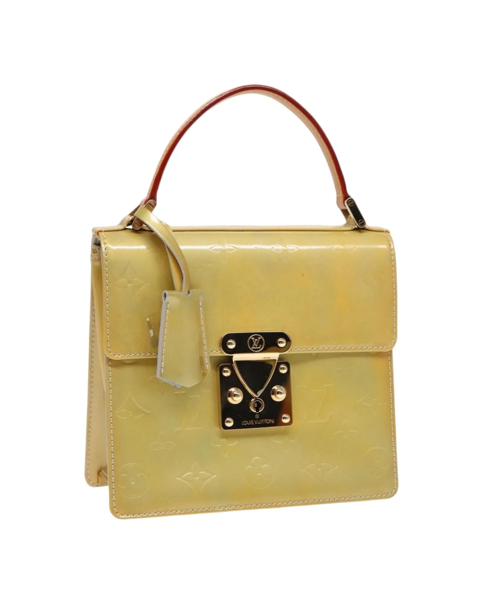 Alma BB Monogram Vernis Handbag