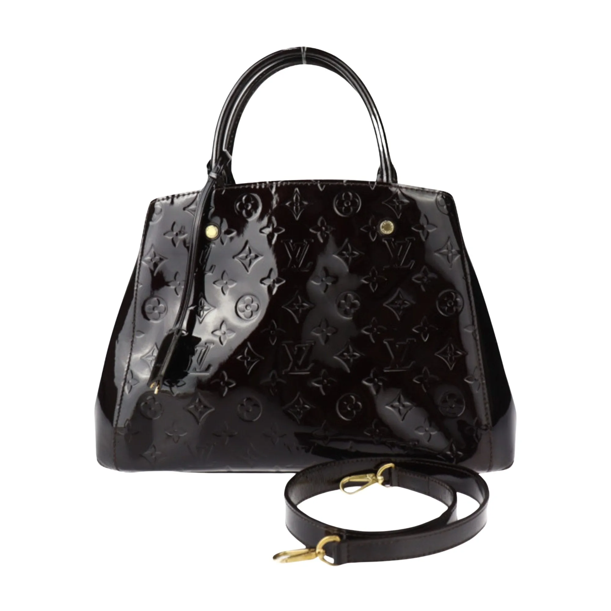 Alma BB Patent Leather Shoulder Bag