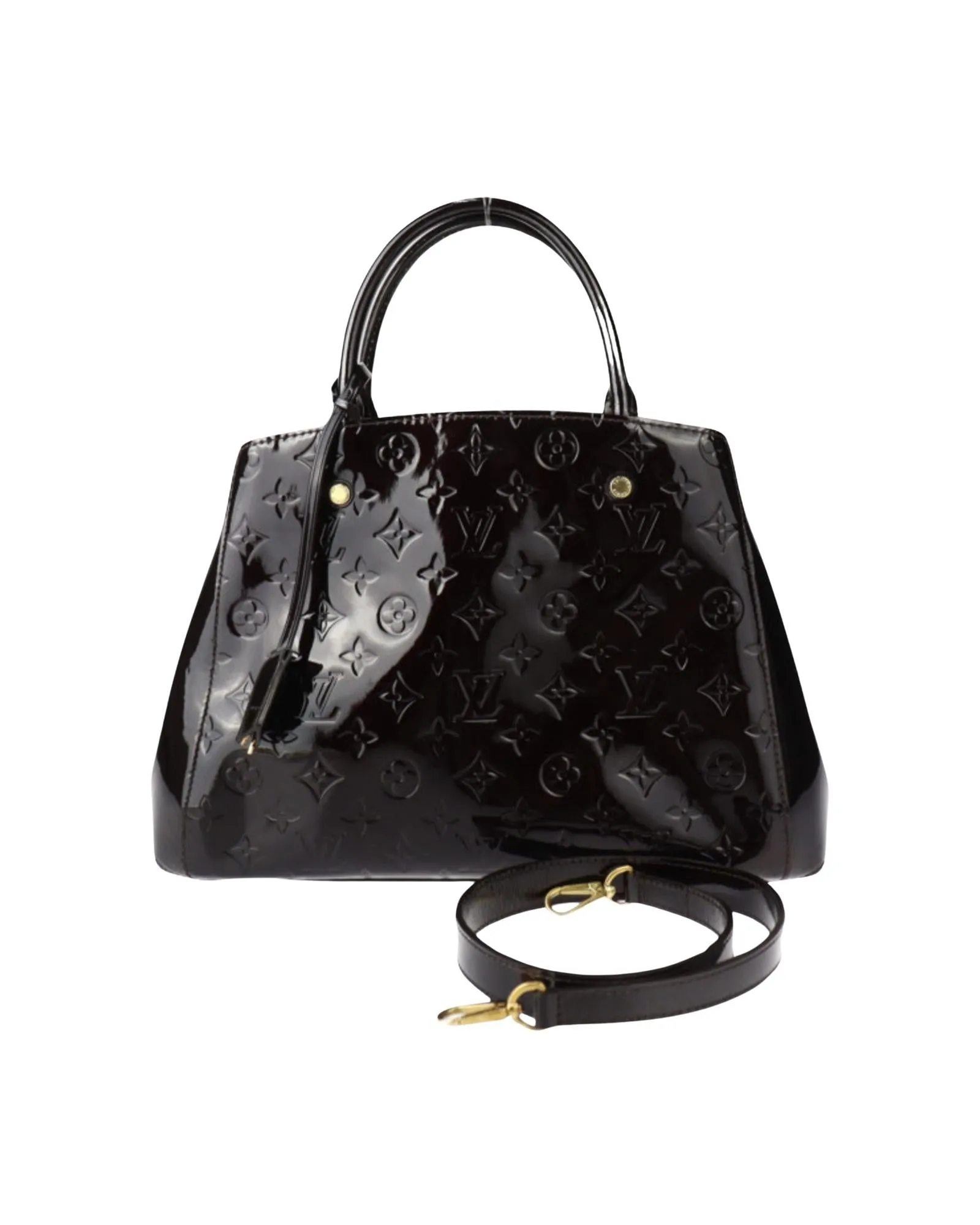 Alma BB Patent Leather Shoulder Bag