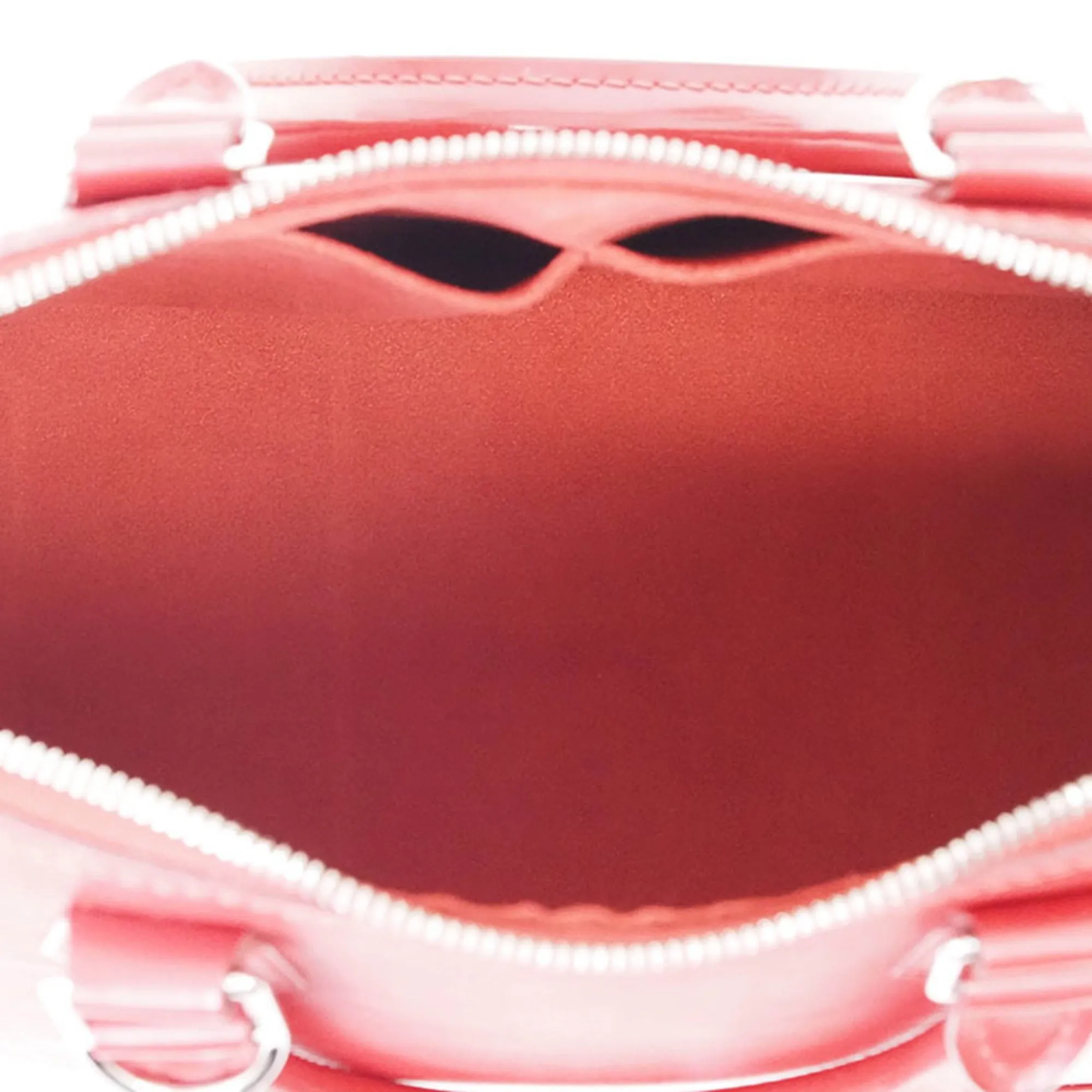 Alma Epi Leather Handbag Red