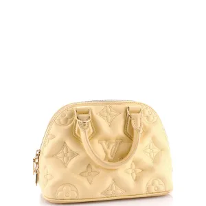 Alma Handbag Bubblegram Leather BB