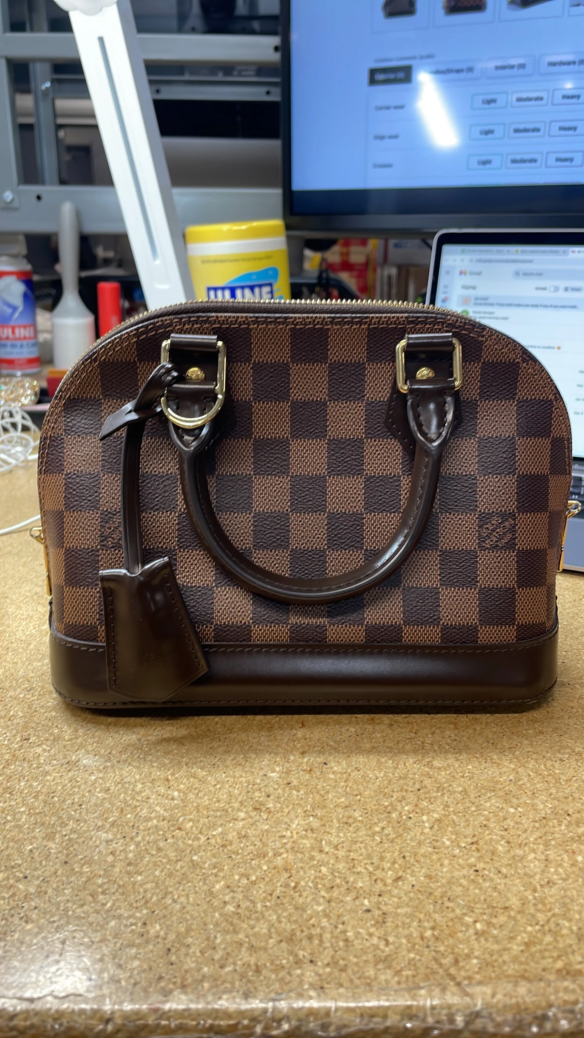 Alma Handbag Damier BB