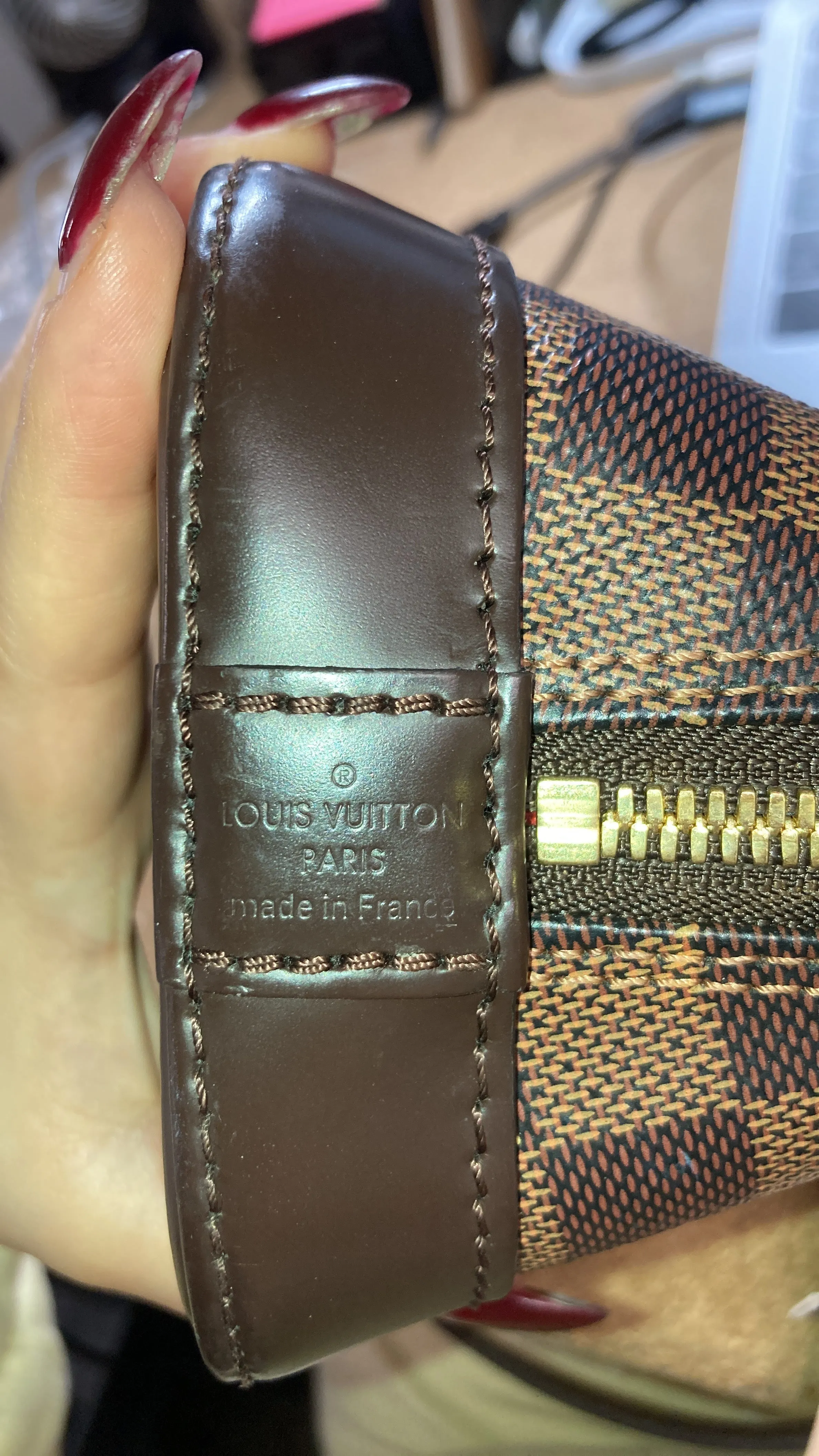 Alma Handbag Damier BB