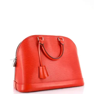 Alma Handbag Epi Leather MM