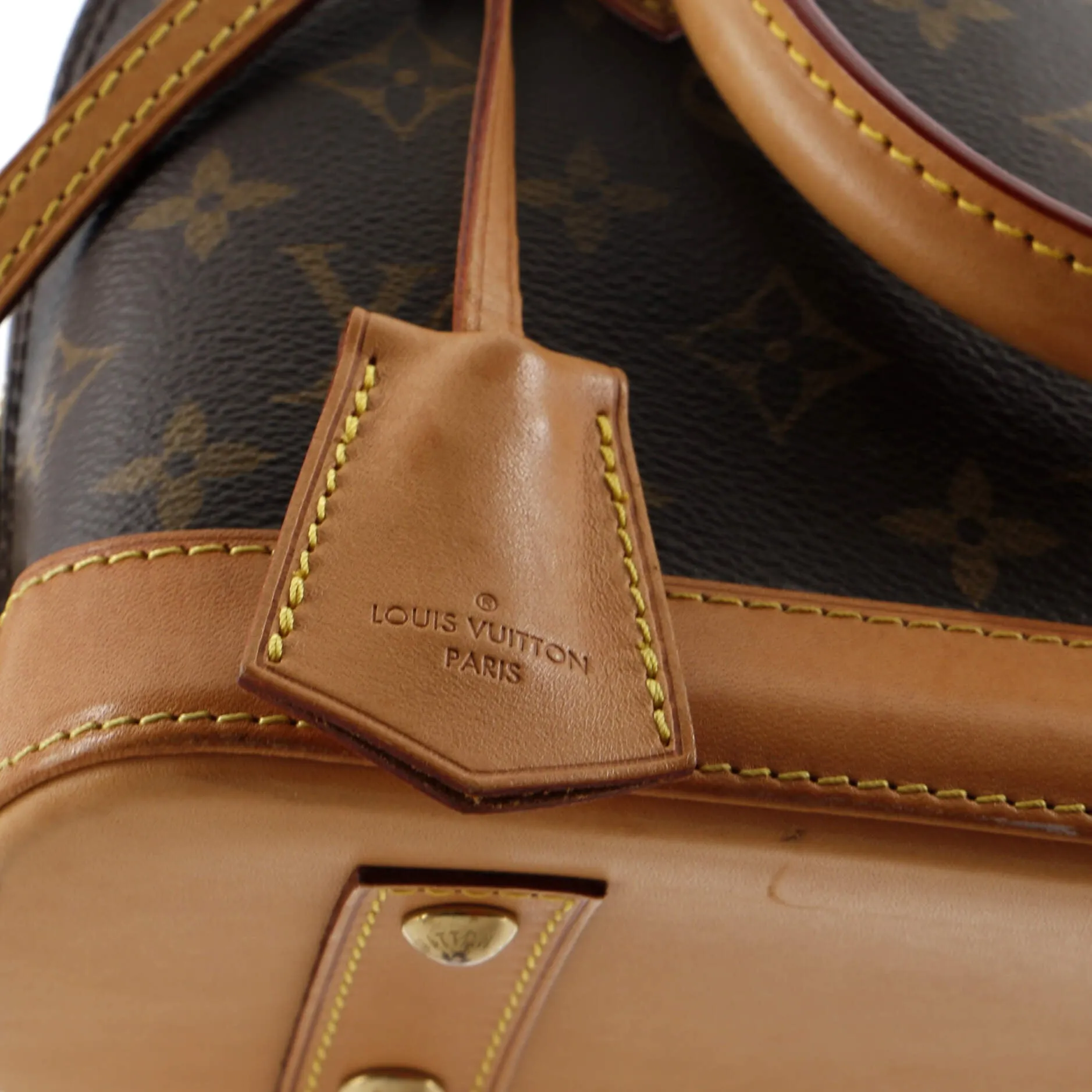 Alma Handbag Monogram Canvas BB