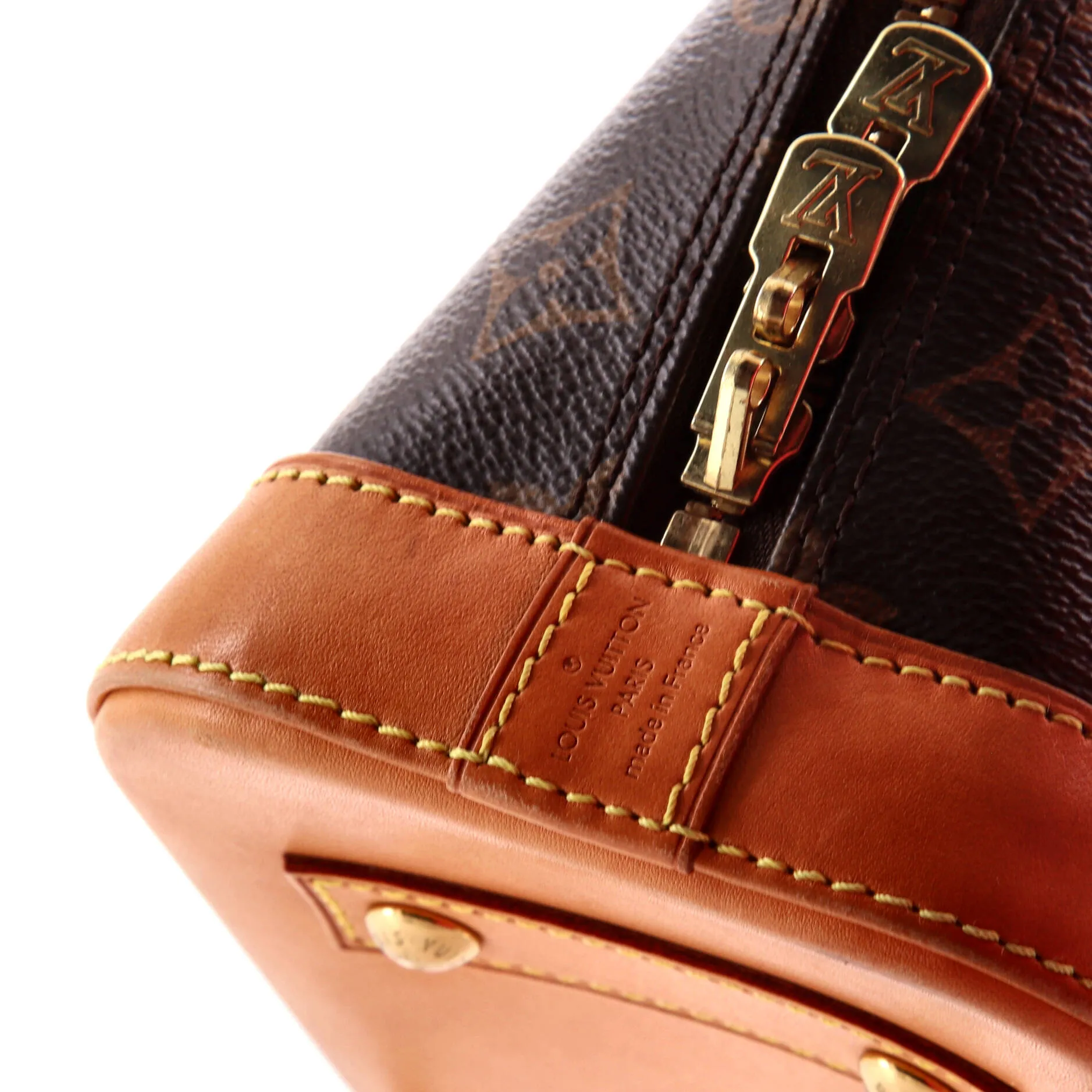 Alma Handbag Monogram Canvas BB