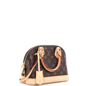 Alma Handbag Monogram Canvas BB