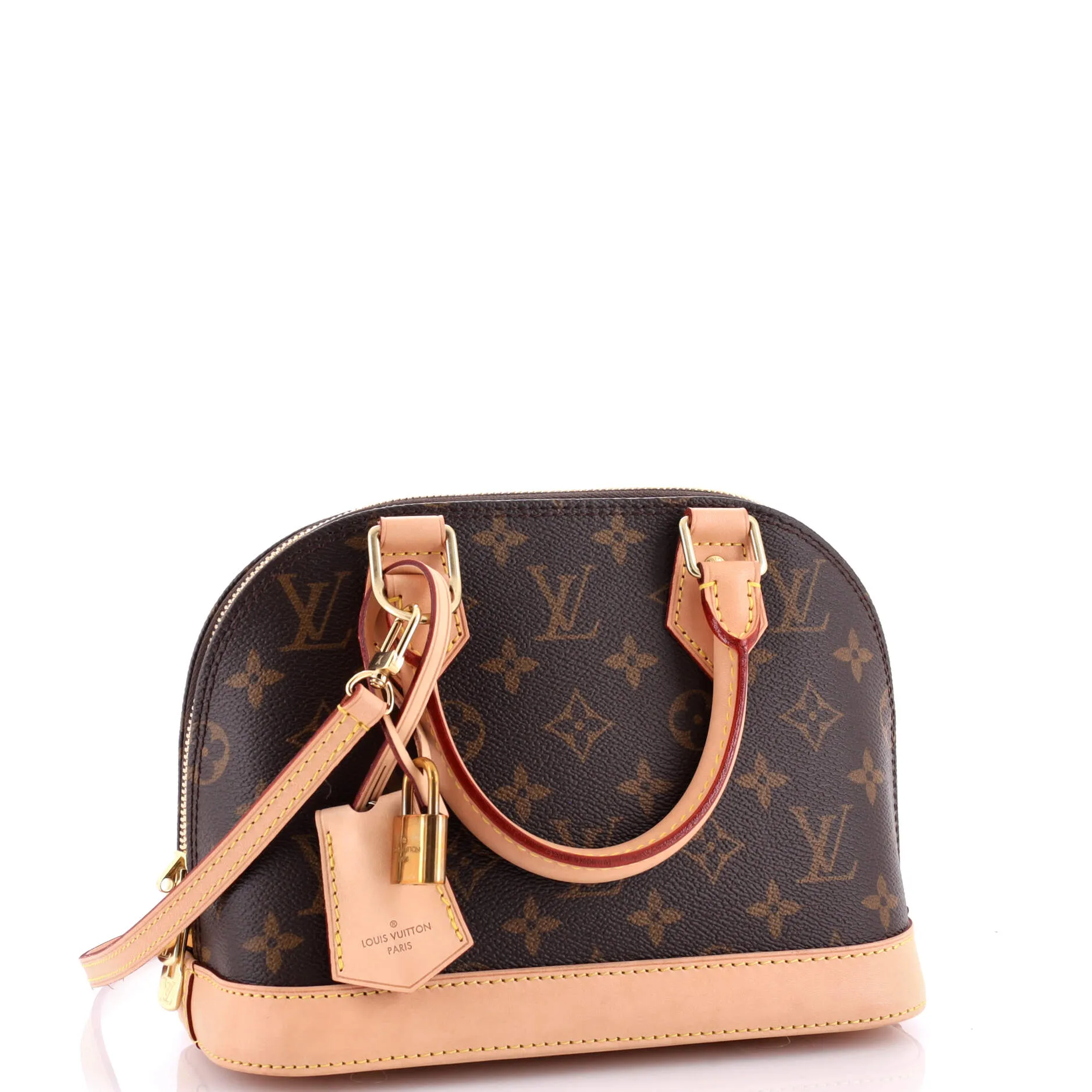 Alma Handbag Monogram Canvas BB