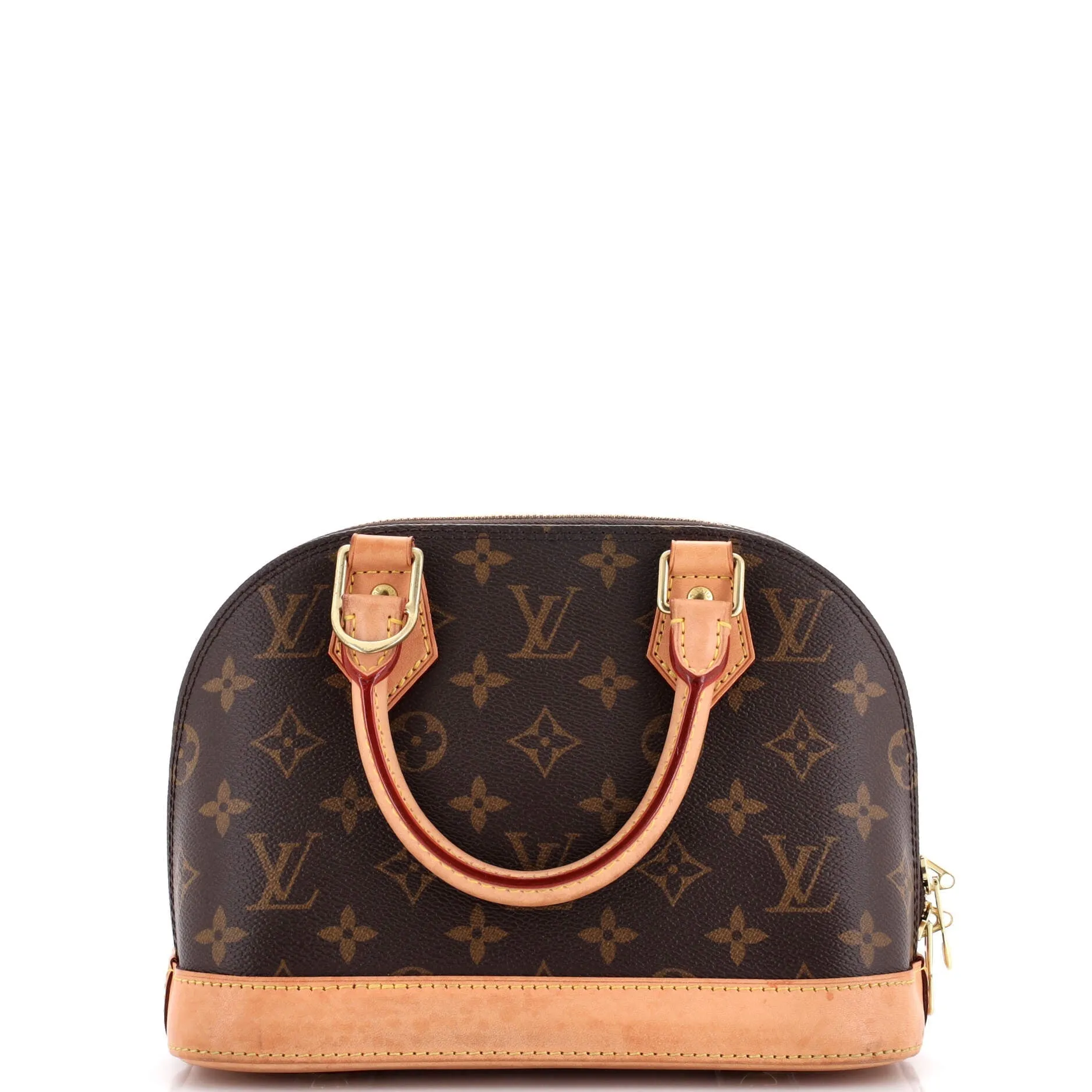 Alma Handbag Monogram Canvas BB