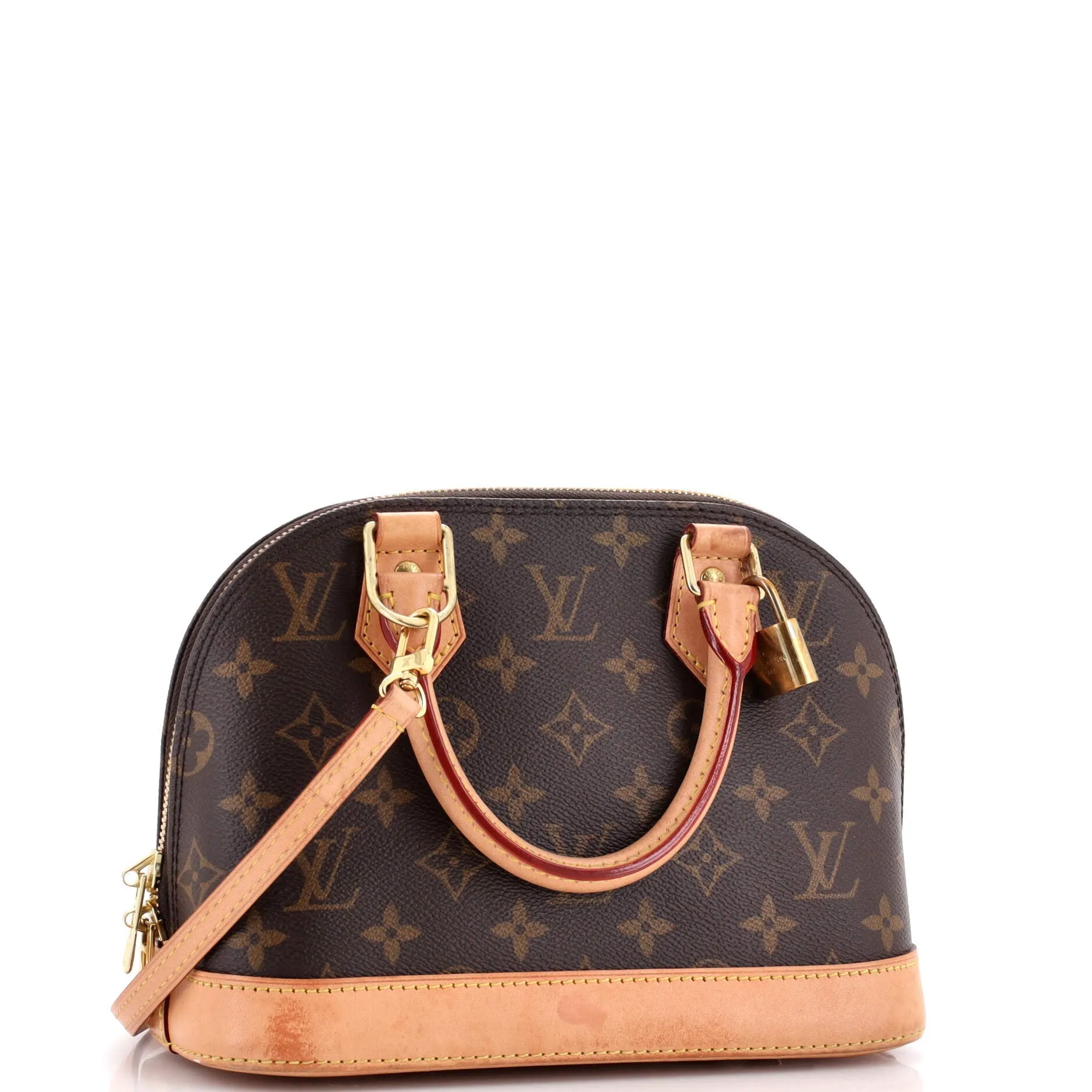 Alma Handbag Monogram Canvas BB