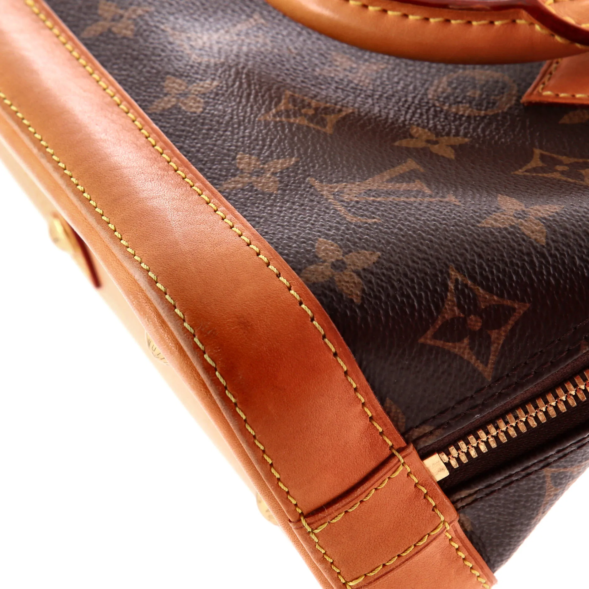Alma Handbag Monogram Canvas BB