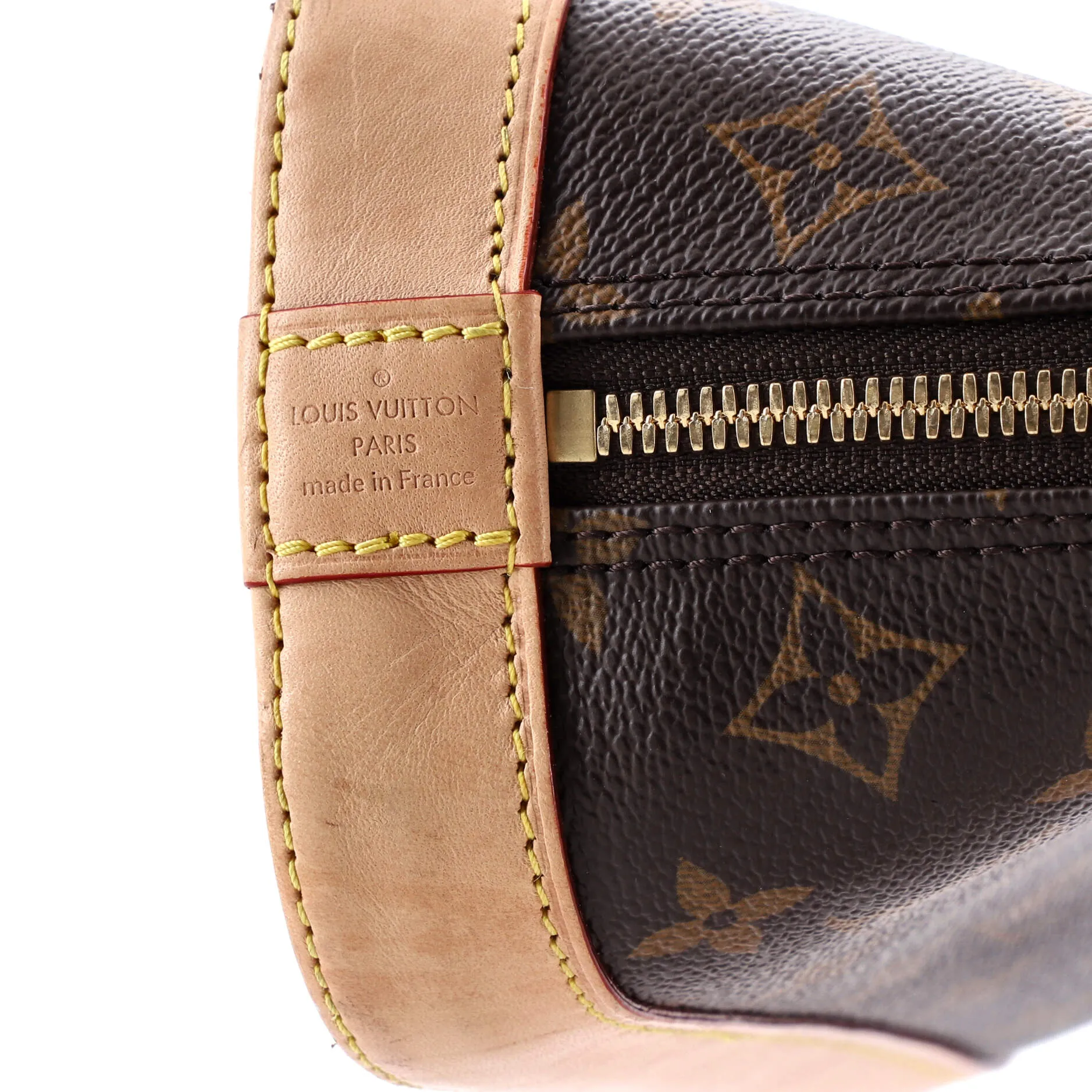 Alma Handbag Monogram Canvas BB