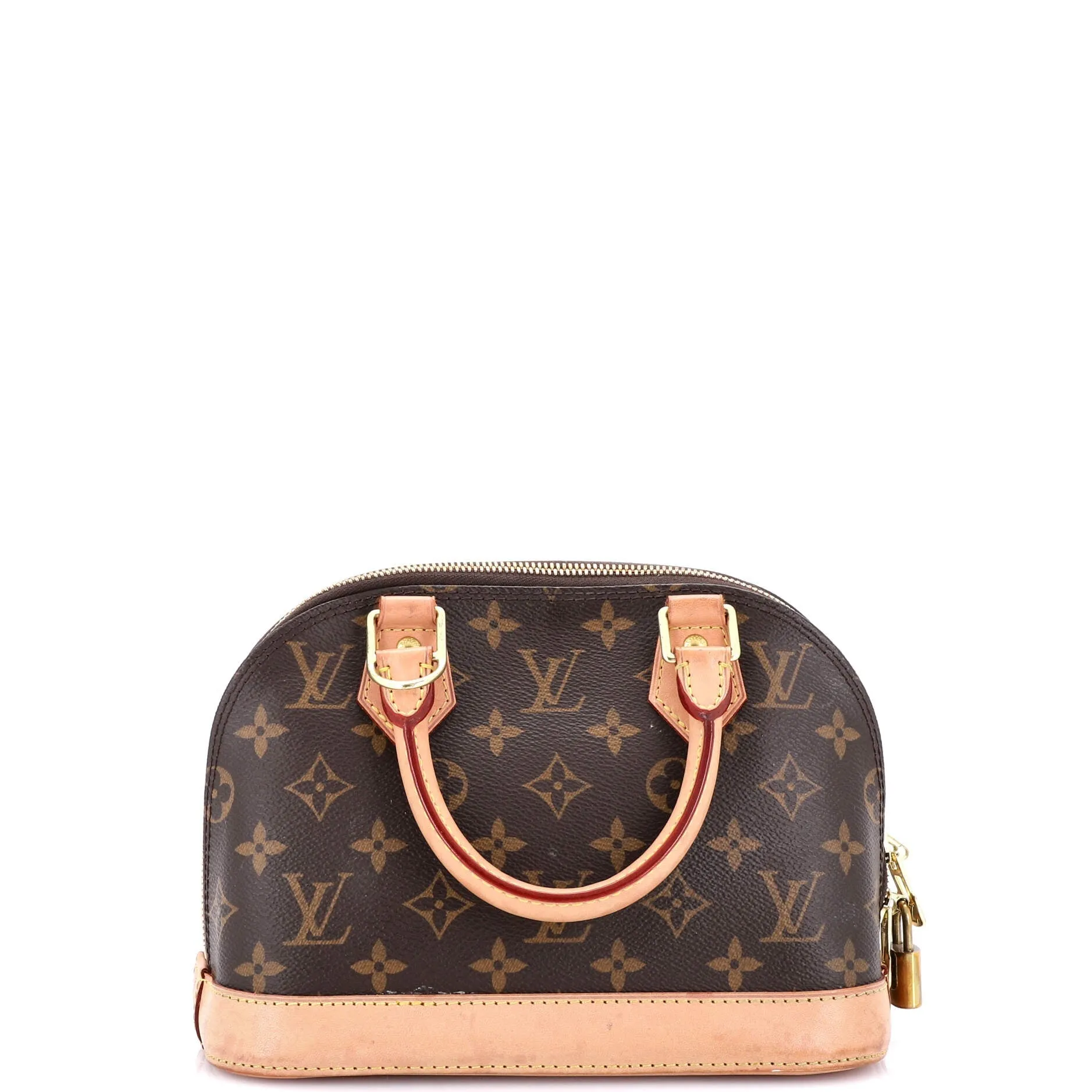 Alma Handbag Monogram Canvas BB