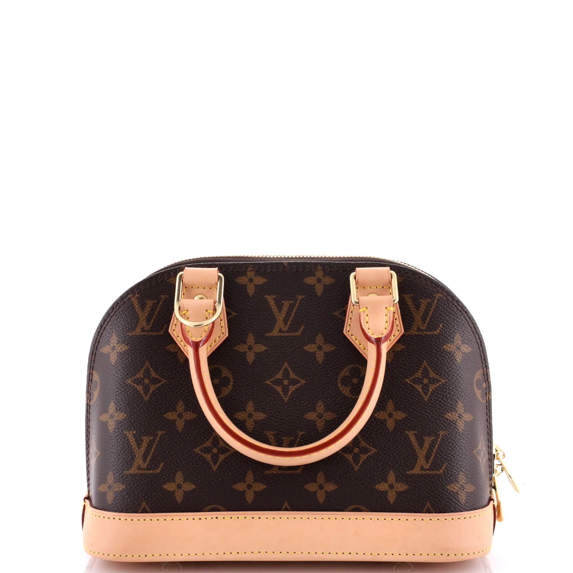 Alma Handbag Monogram Canvas BB