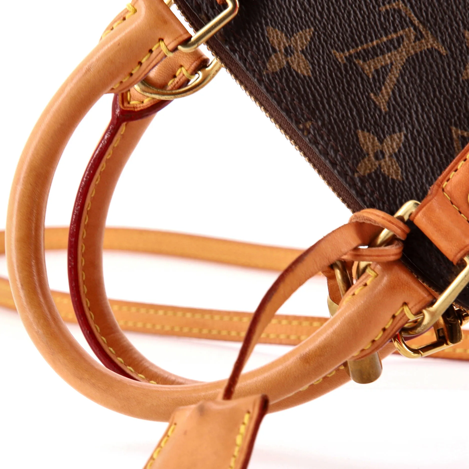 Alma Handbag Monogram Canvas BB
