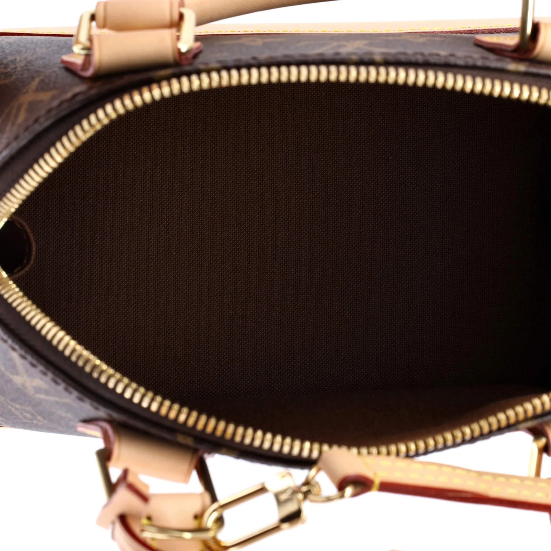 Alma Handbag Monogram Canvas BB