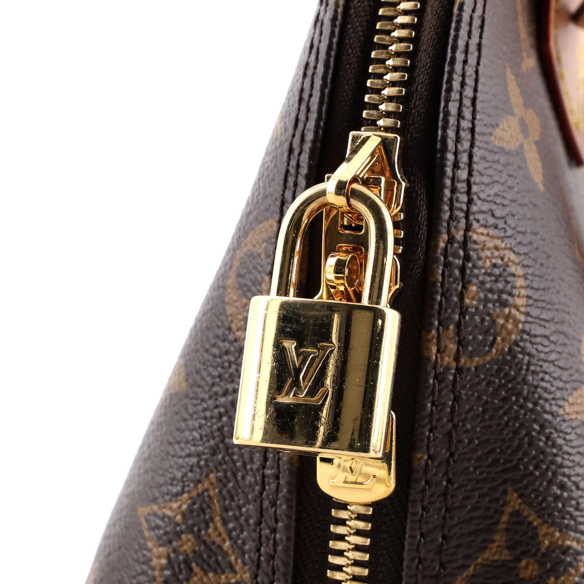 Alma Handbag Monogram Canvas BB
