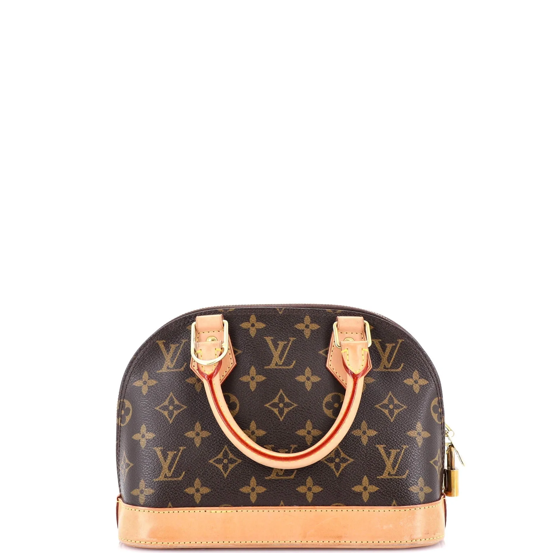 Alma Handbag Monogram Canvas BB