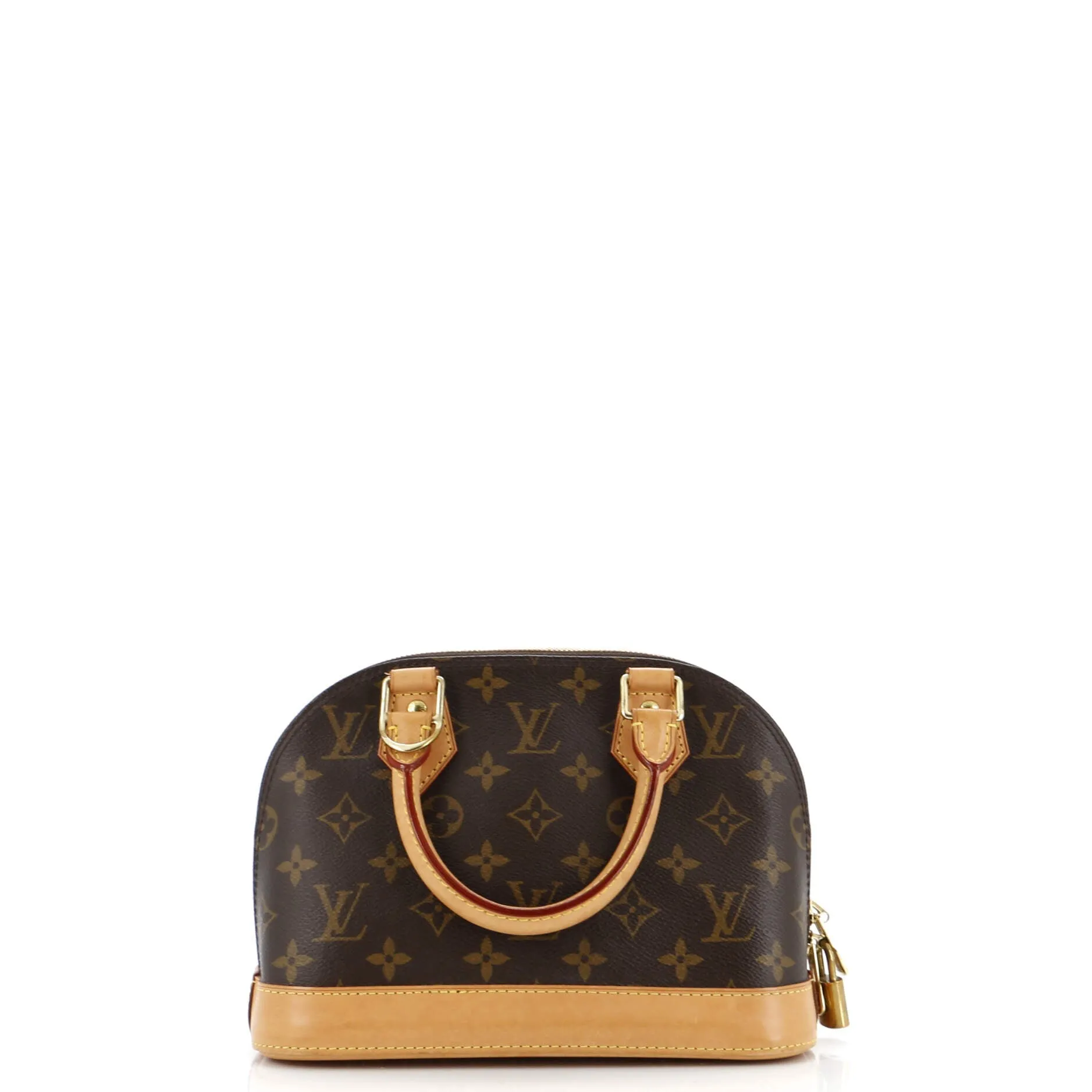 Alma Handbag Monogram Canvas BB