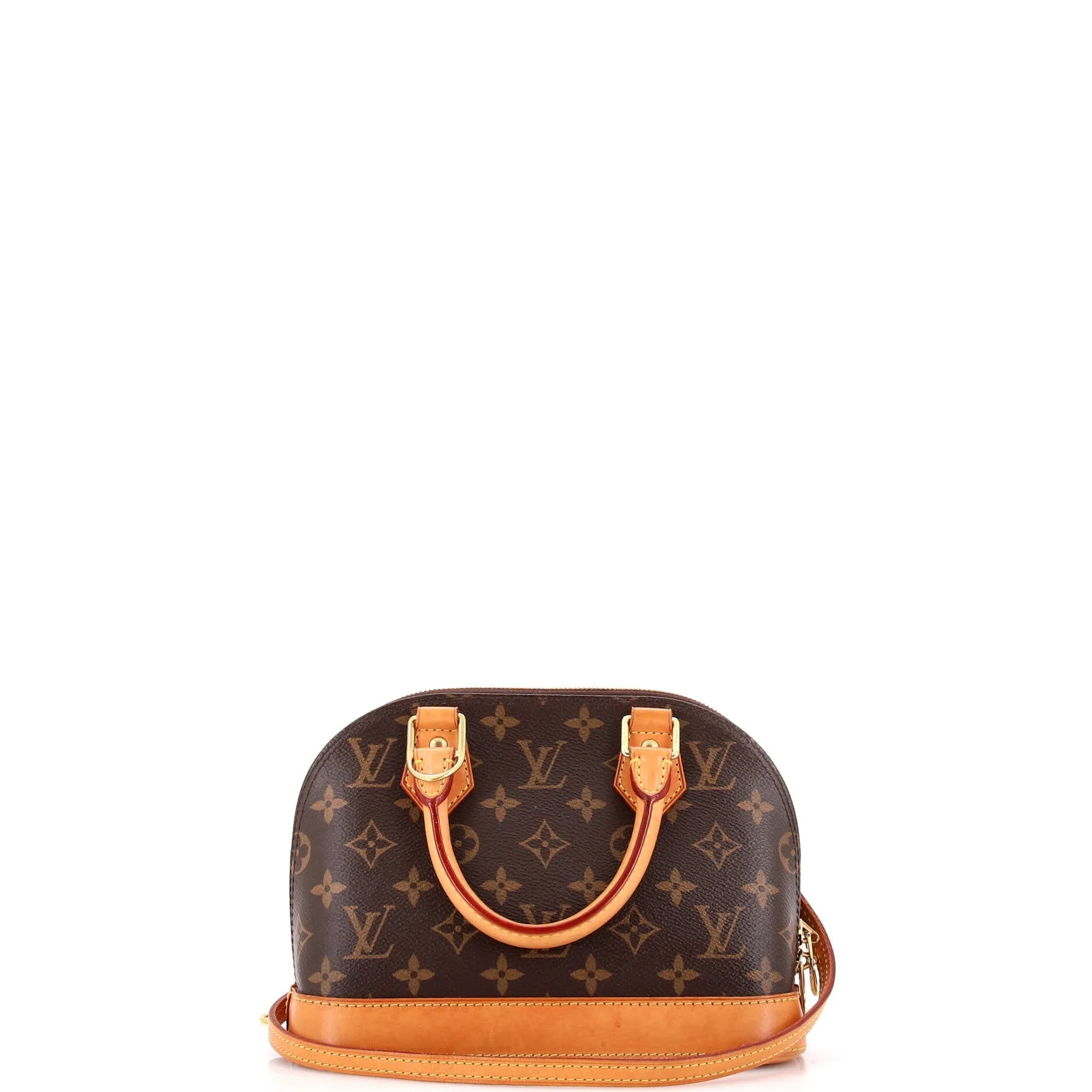 Alma Handbag Monogram Canvas BB