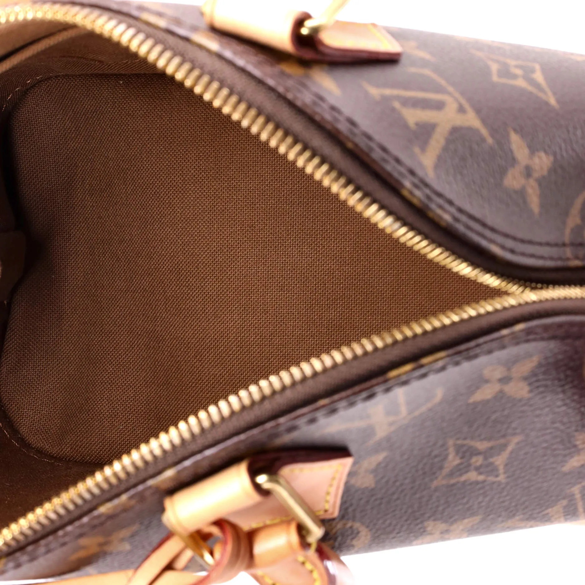 Alma Handbag Monogram Canvas BB