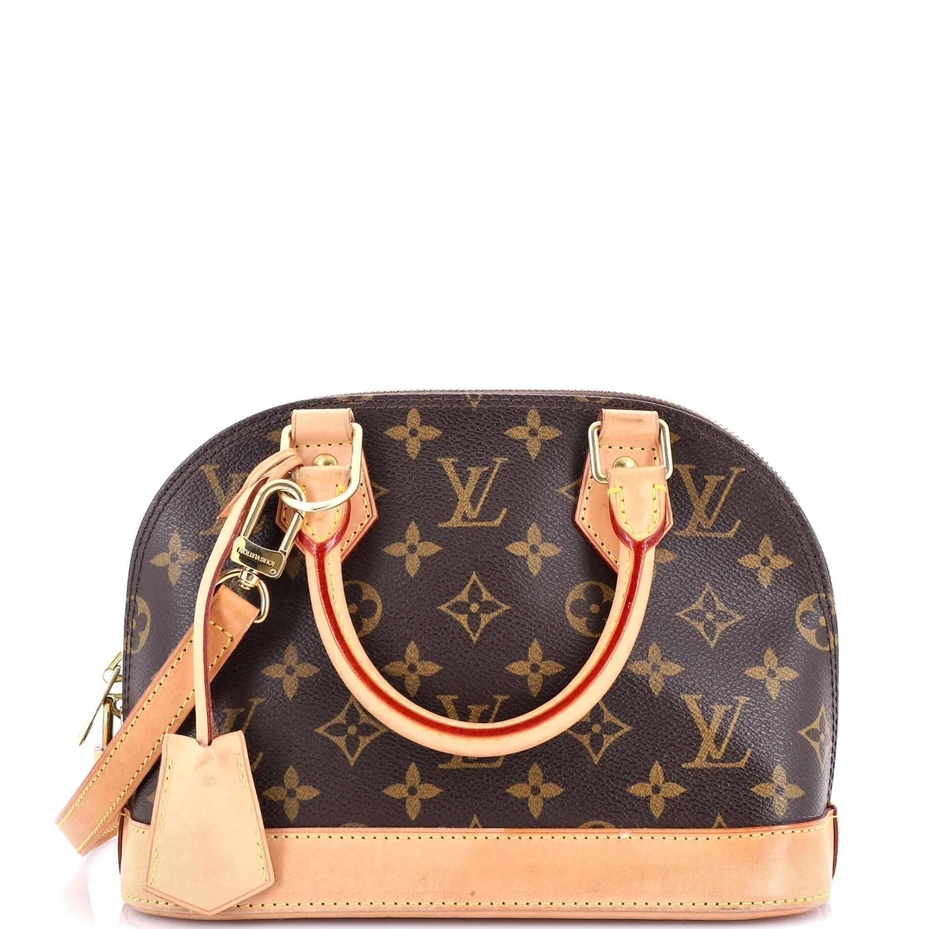Alma Handbag Monogram Canvas BB