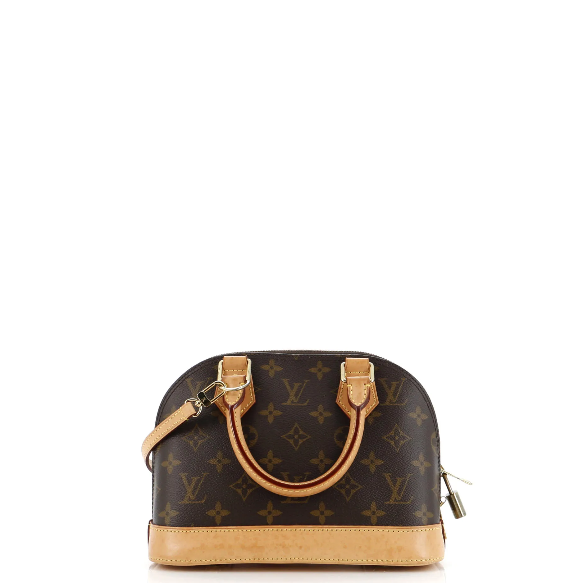 Alma Handbag Monogram Canvas BB