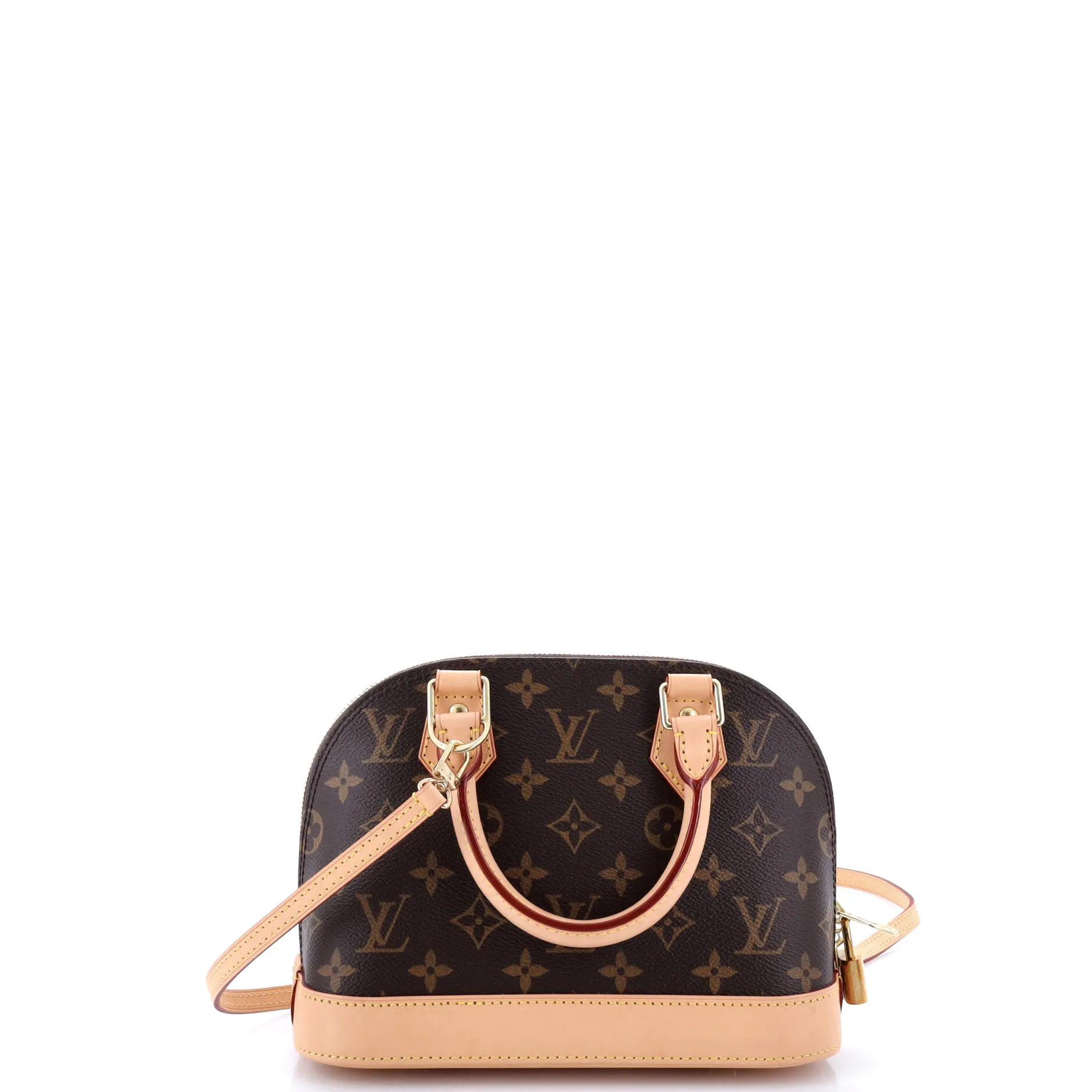 Alma Handbag Monogram Canvas BB