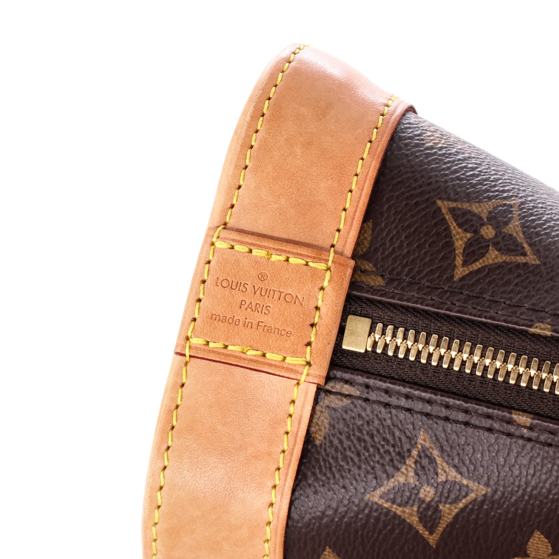 Alma Handbag Monogram Canvas BB