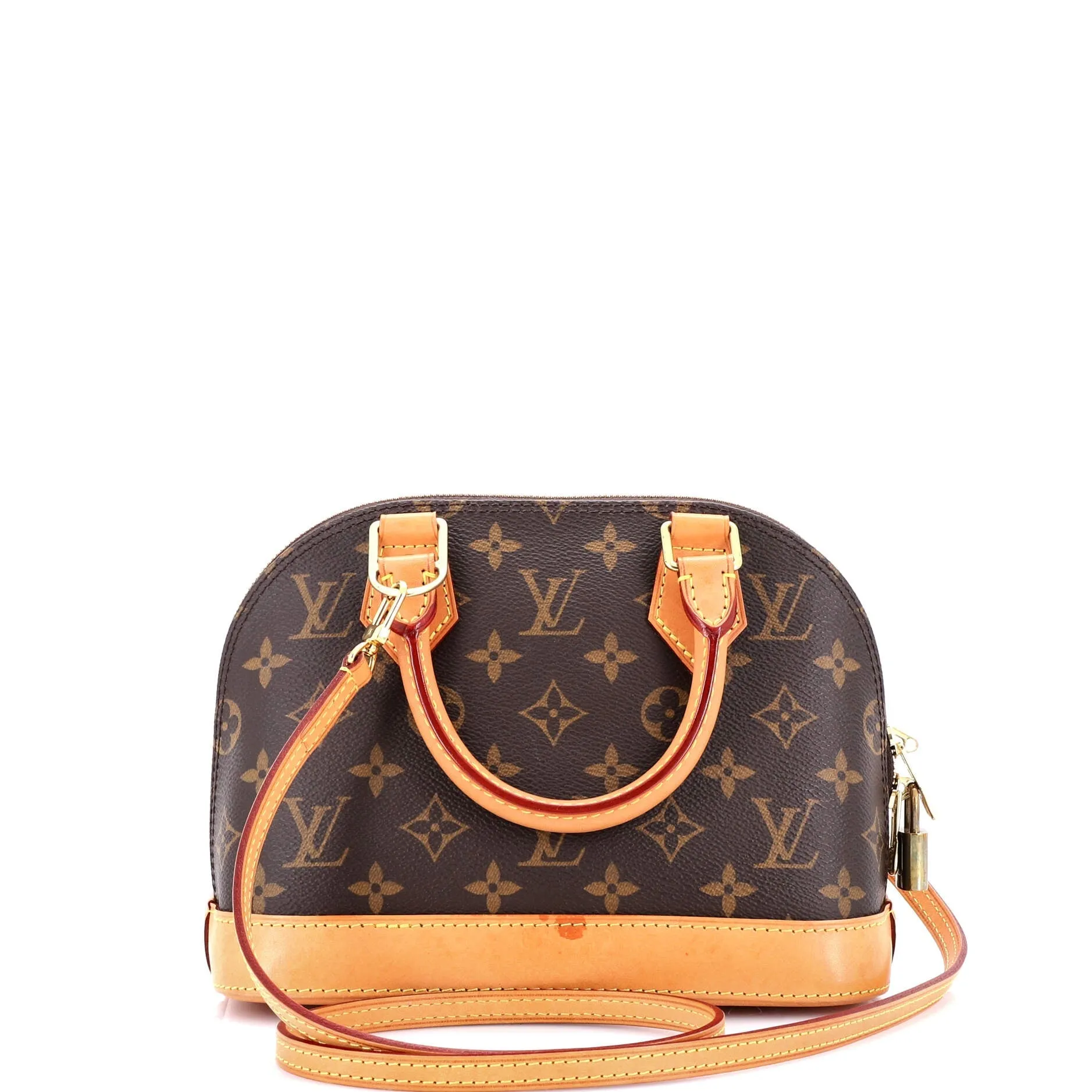 Alma Handbag Monogram Canvas BB