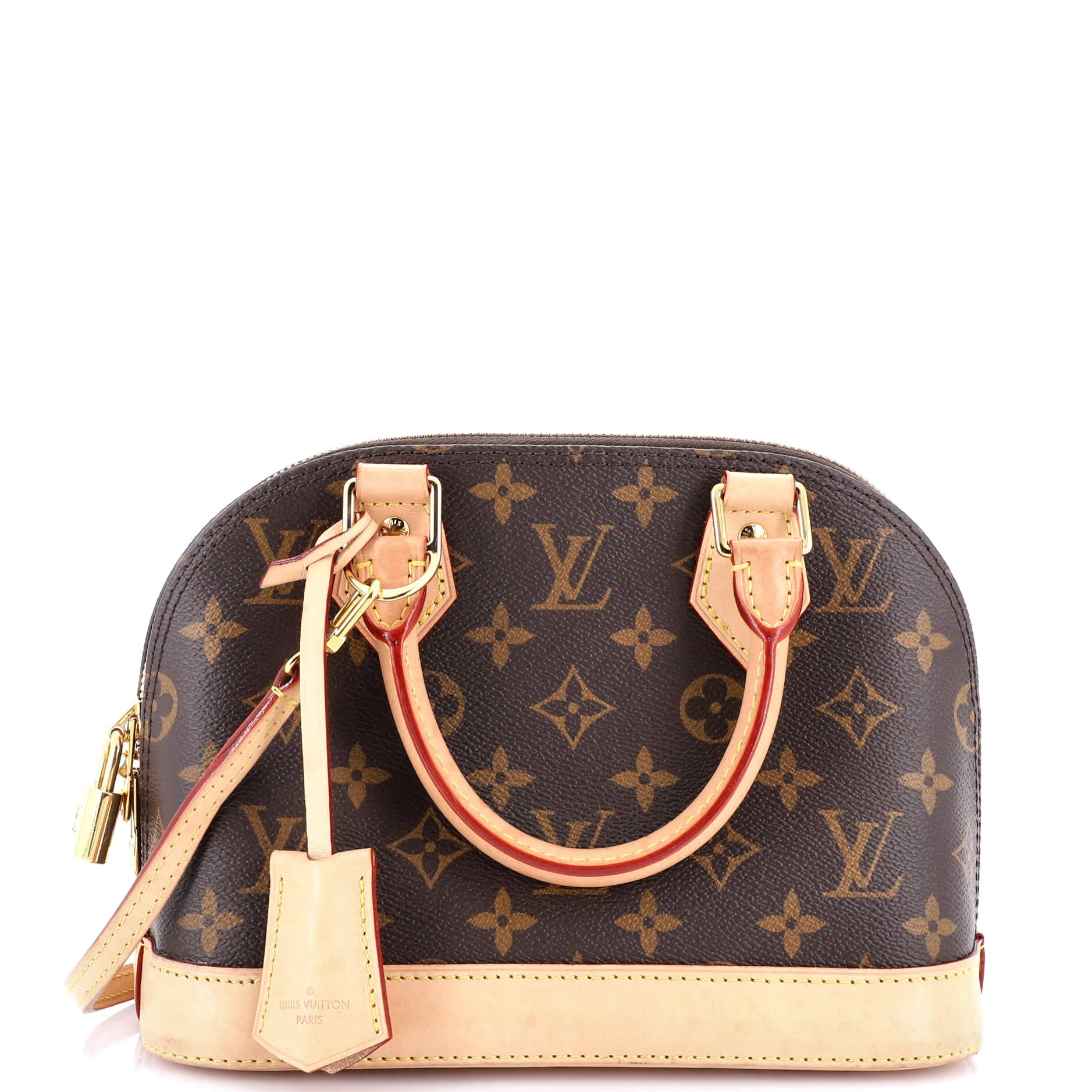 Alma Handbag Monogram Canvas BB