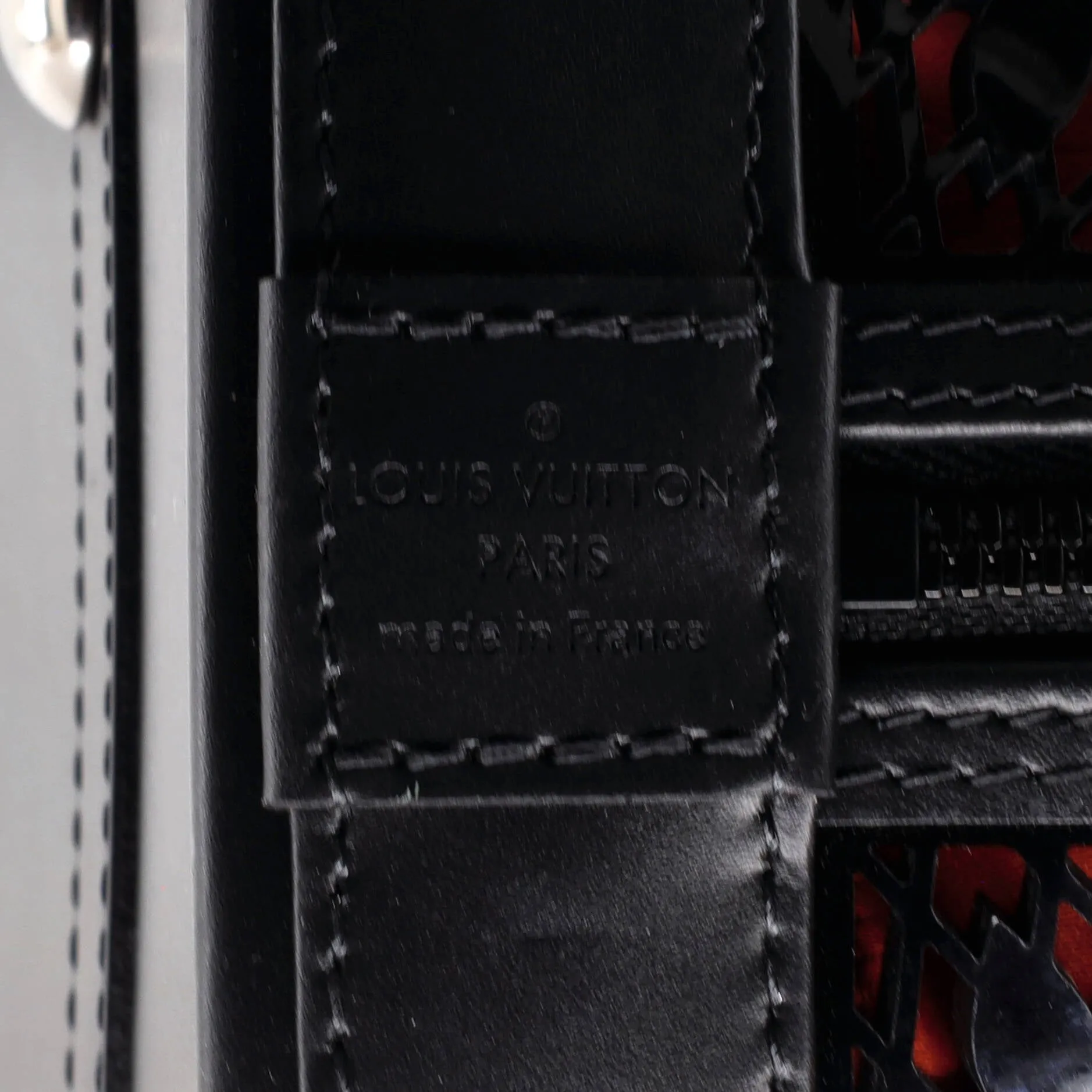 Alma Handbag Monogram Lace Leather PM