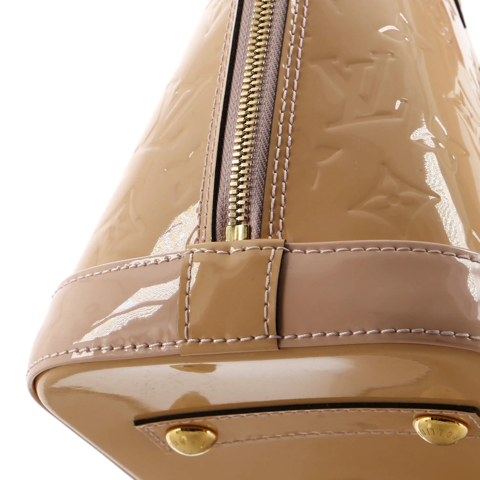 Alma Handbag Monogram Vernis BB