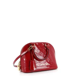 Alma Handbag Monogram Vernis BB