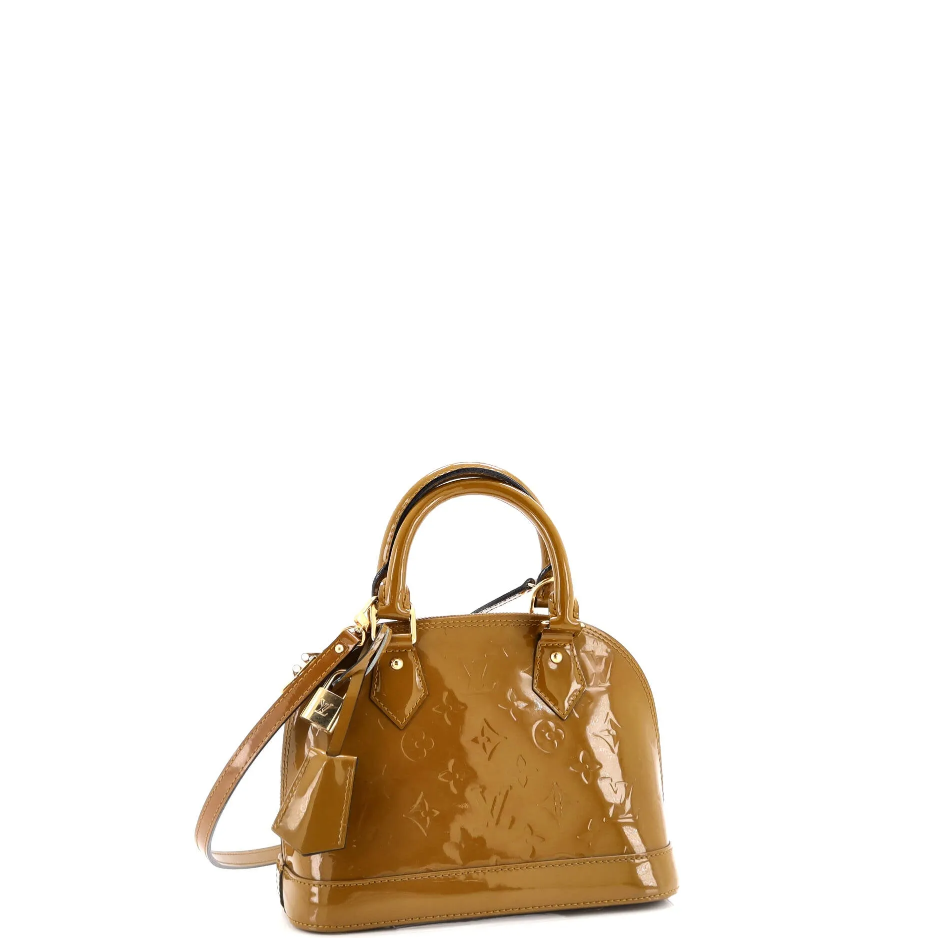 Alma Handbag Monogram Vernis BB